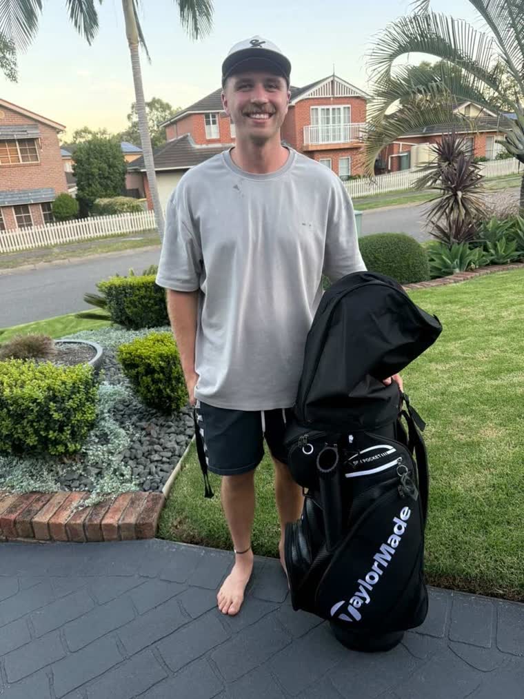 Gus, NSW won the TaylorMade Premium Cart Golf Bag Black (Draw #2), worth $399